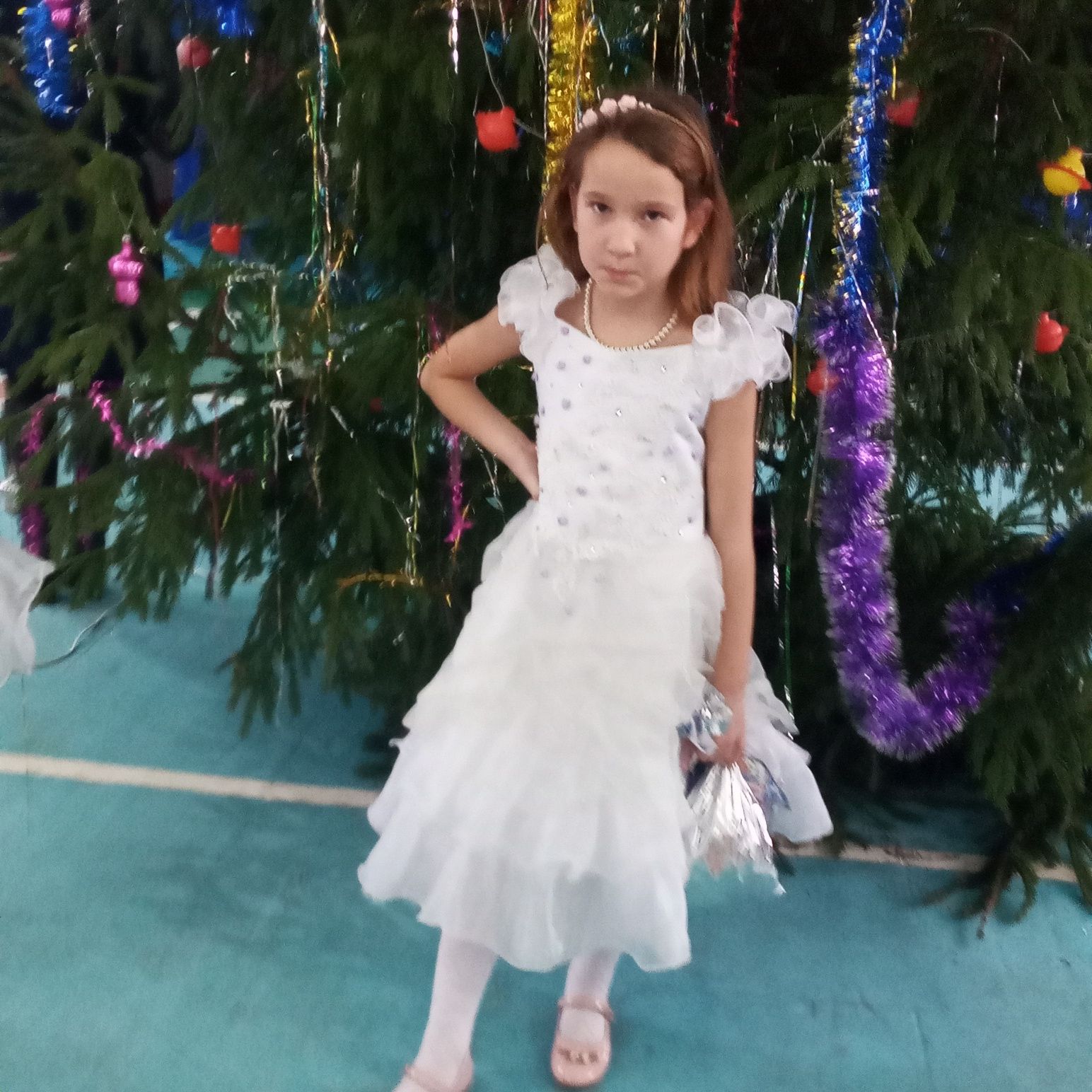 Бальное платье для девочки 6-8 лет