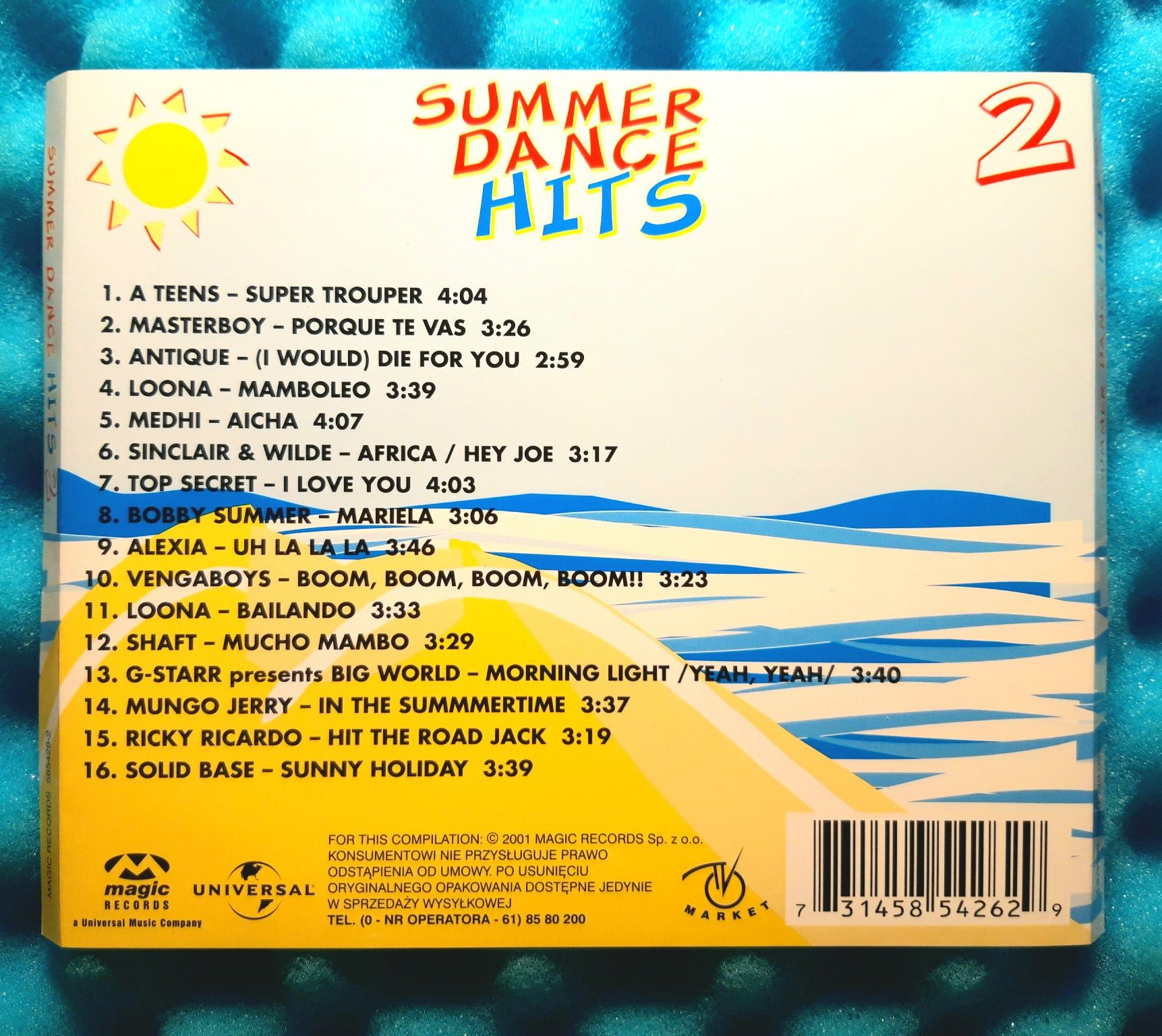 Summer Dance Hits 2 (CD, 2001)