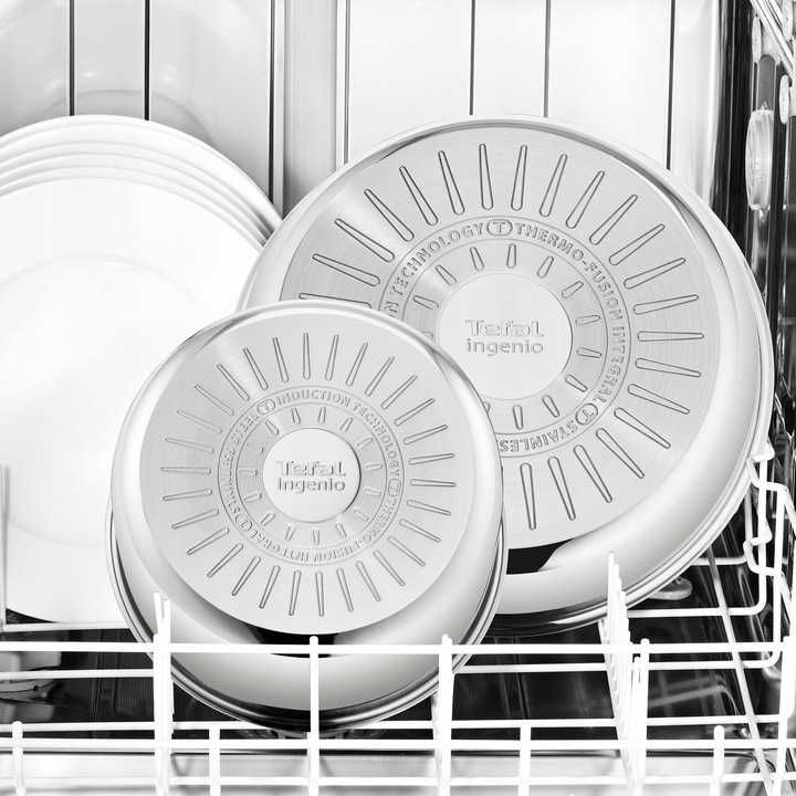 Zestaw patelni  garnków TEFAL Emotion Stal do wszystkich kuchenek 8 el