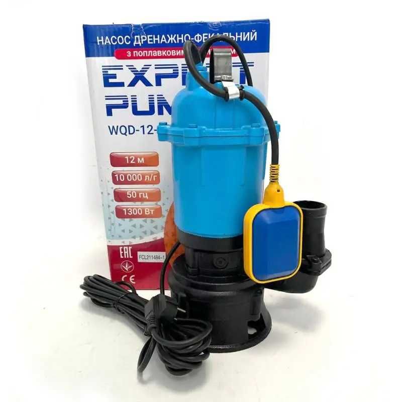 Каналізаційний насос Expert Pump WQD 12-10-1.3, з поплавцем