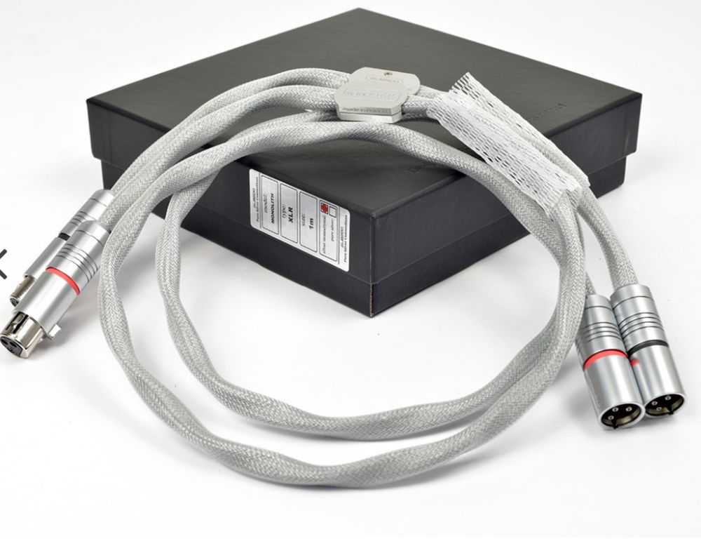 Okazja! Kable Albedo pure silver monocrystal XLR 0,75m