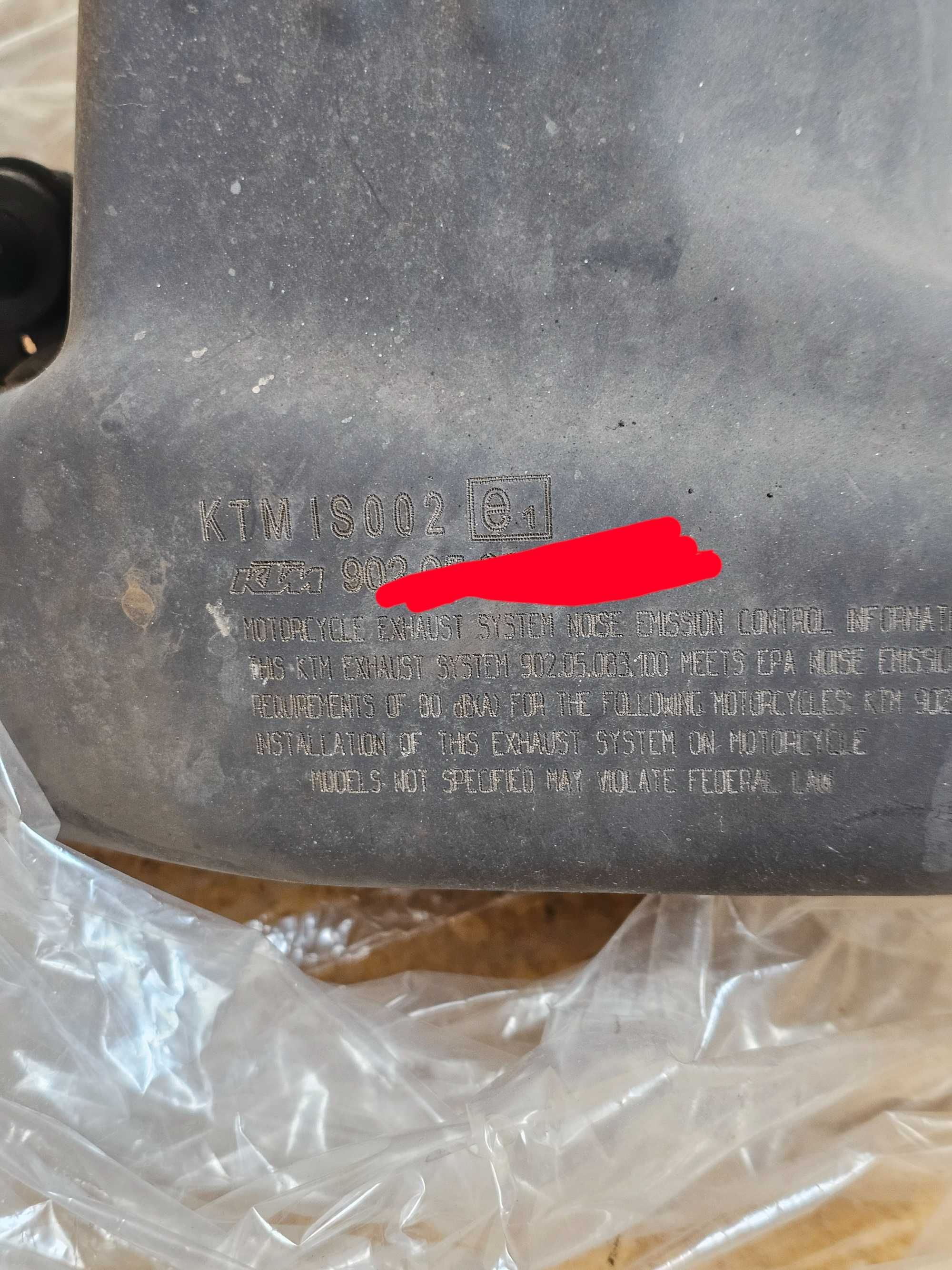 Escape mota KTM duke 390 de 2016