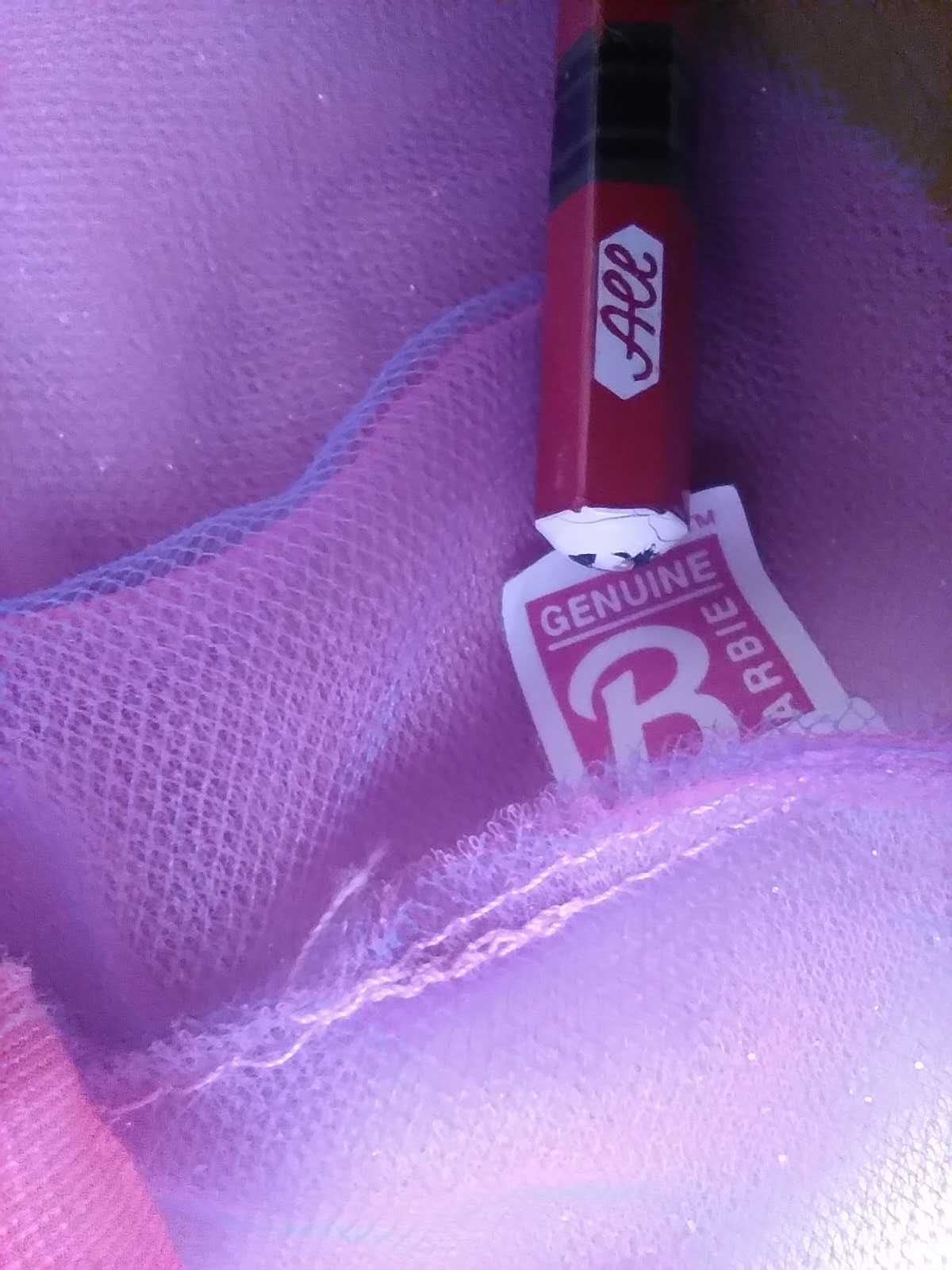 Ubranka  sukienka balowa dla lalki Barbie Genuine