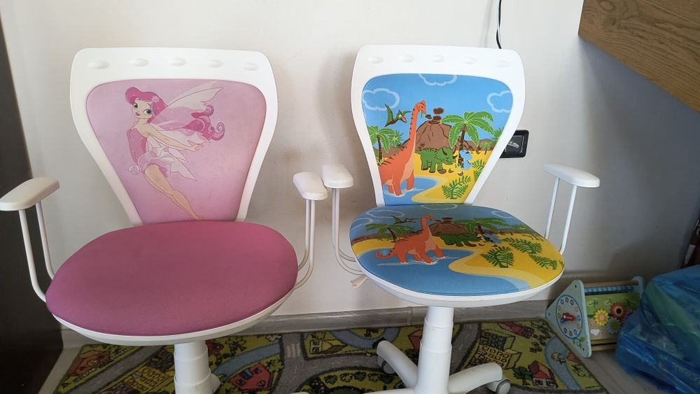 Krzesło obrotowe dla dziecka