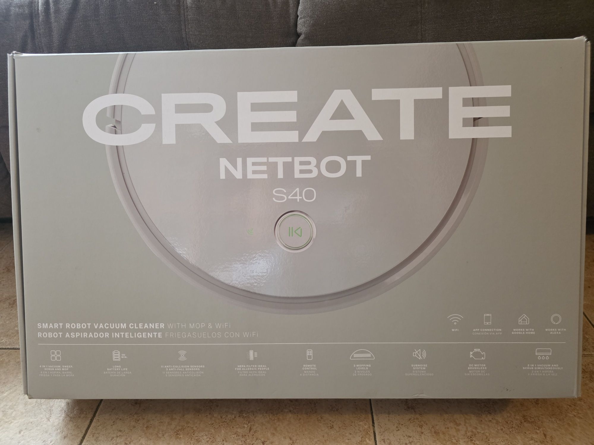 Aspirador robo Create