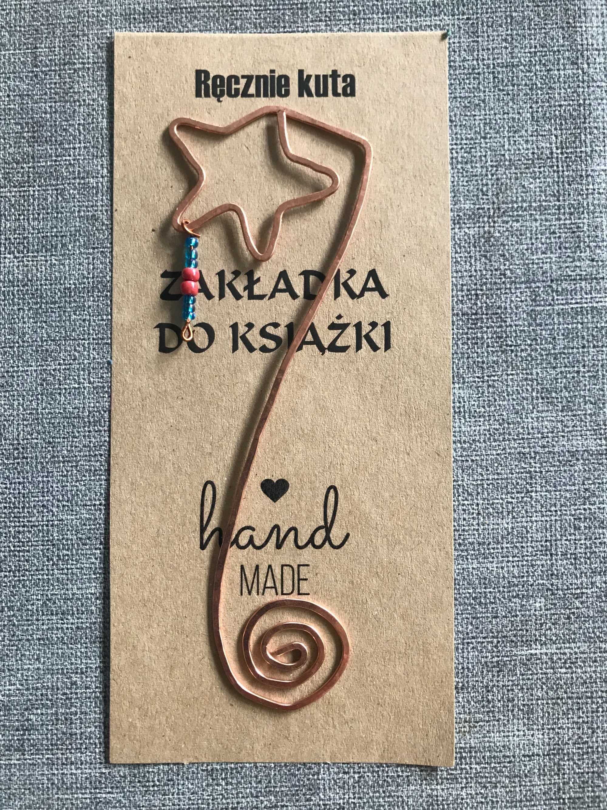 Zakładka do książki Hand Made ręcznie kuta Różne wzory