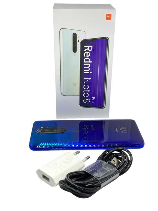 Smartfon Xiaomi Redmi Note 8 Pro 6GB/128GB  Bez Simlocka Komplet