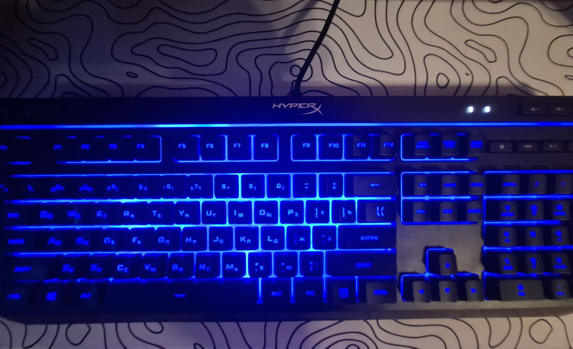Клавіатура hyperx alloy core rgb
