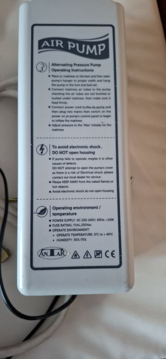 Materac  przeciwodleżynowy Antar