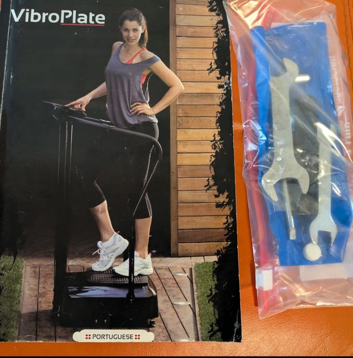 Vibroplate Diamond em bom estado de funcionamento (c/ manual).