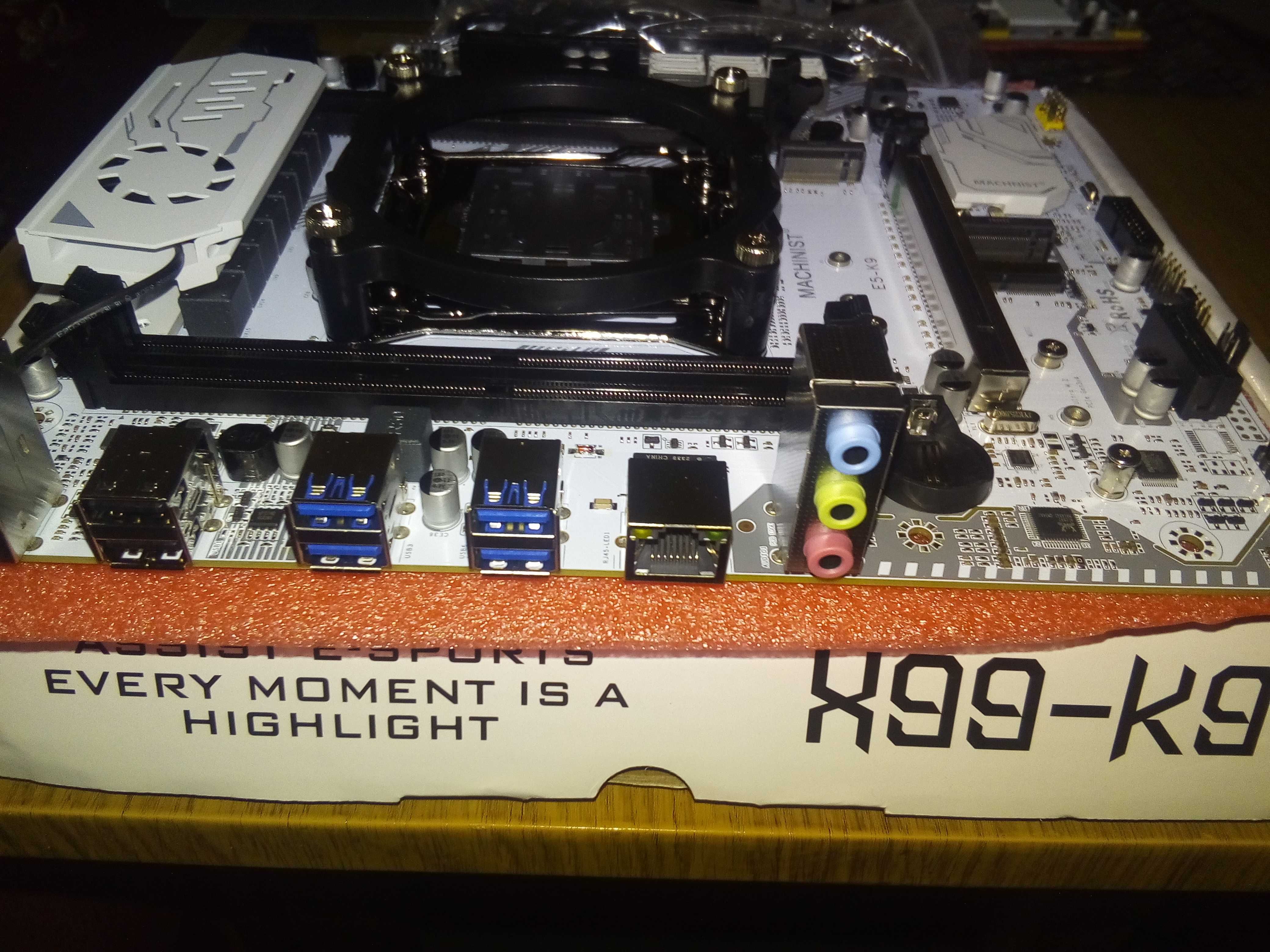 Материнська плата MACHINIST X99 K9