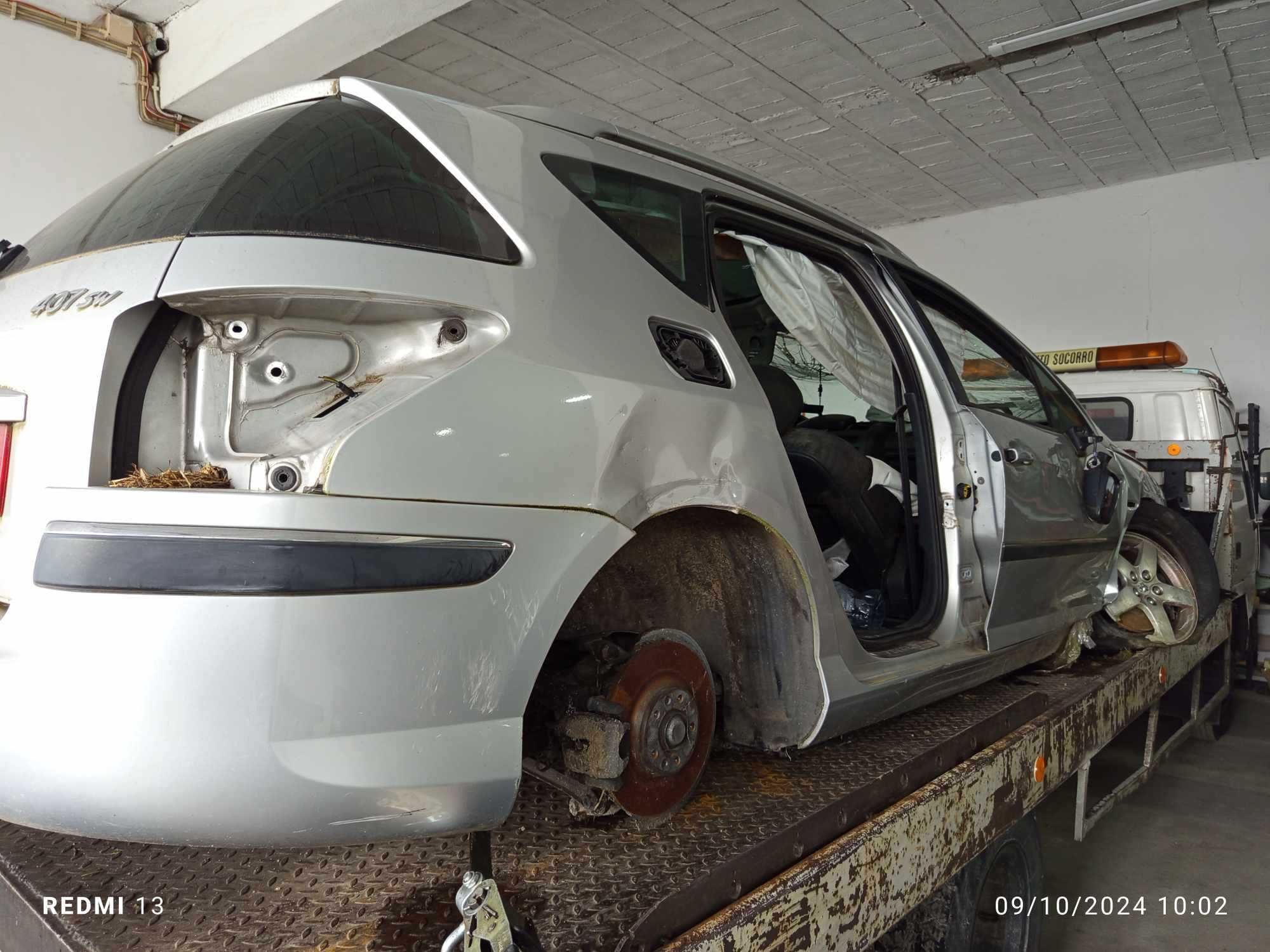 Para peças Peugeot 407 SW 2.0HDI ano 2006