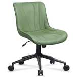 Krzesło biurowe bez podłokietników, ergonomiczny fotel biurowy z odchy