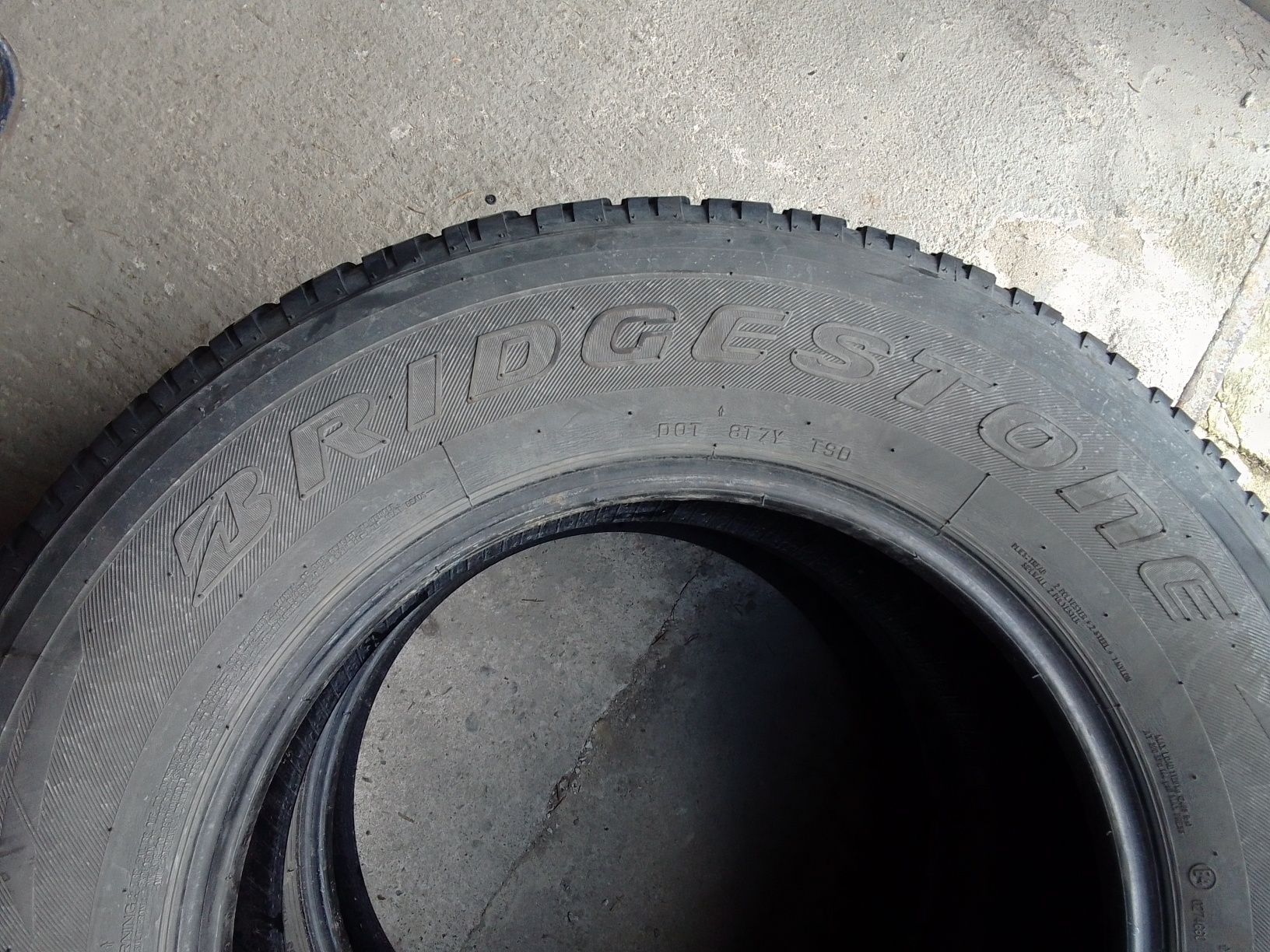 2 Opony letnie 265/65r17 BRIDGESTONE 2021r 6mm