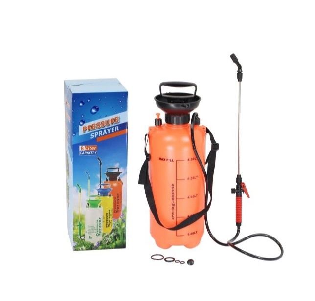 Ogrodowy opryskiwacz ciśnieniowy 8L