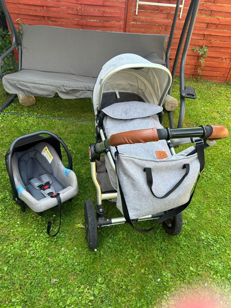 Super wózek kinderkraft 3 w 1