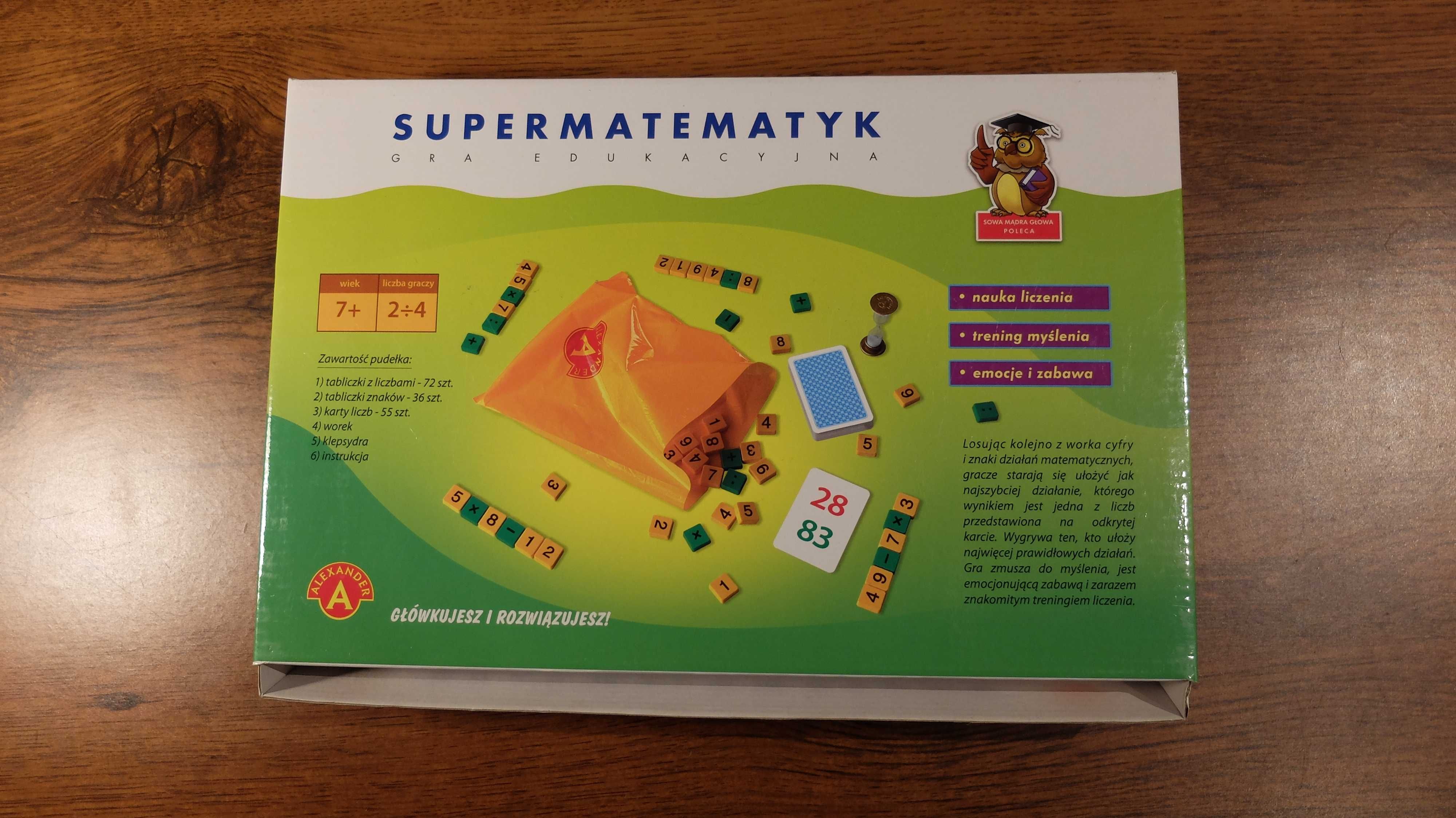 Gra Edukacyjna Słowny Ekspres i Supermatematyk (2)