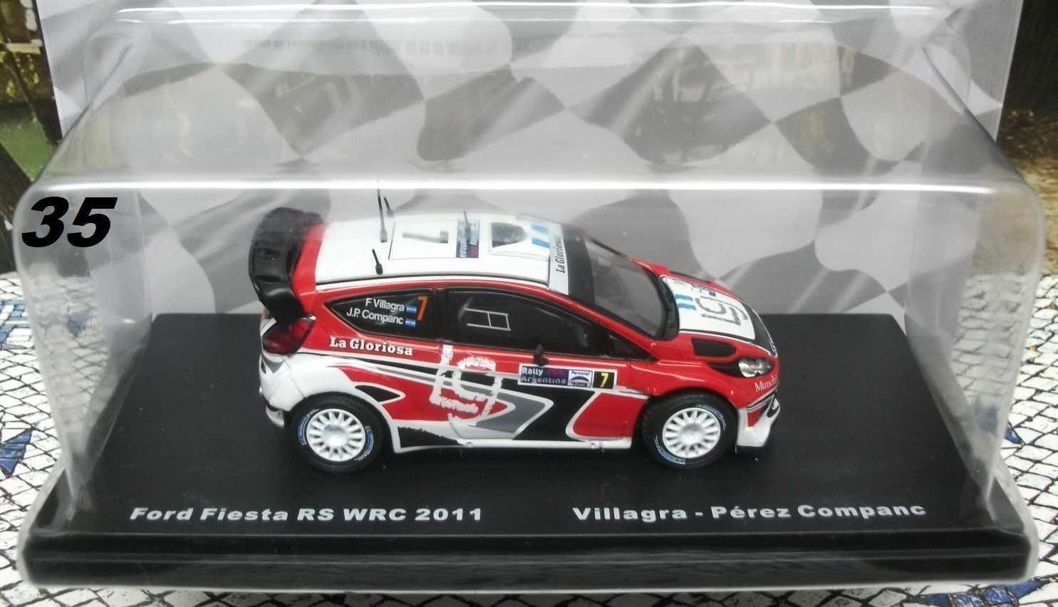 Toyota, Ford, Opel, Mitsubishi, Fiat, Renault, Lancia, WRC Salvat-1:43