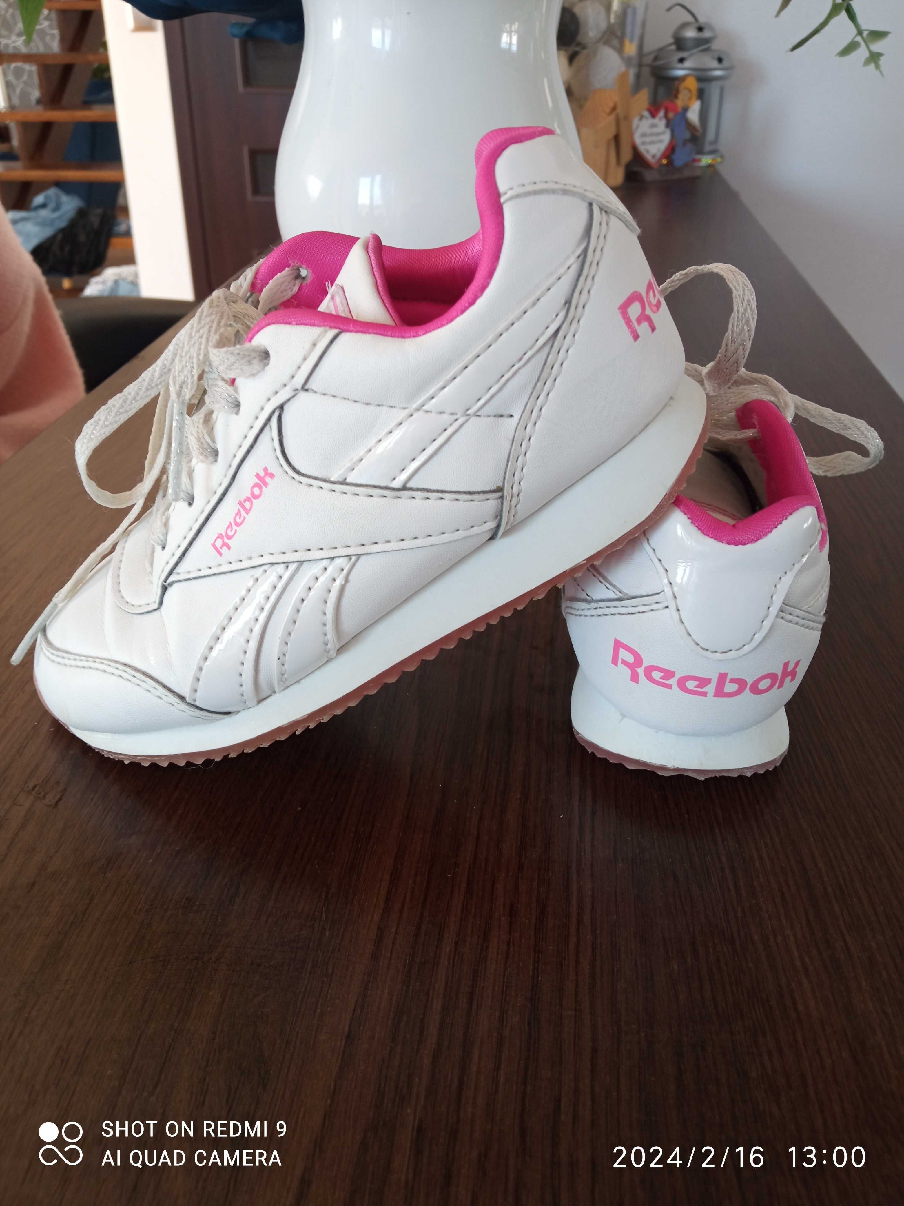 Buty dla dziewczynki firmy Reebok roz 27