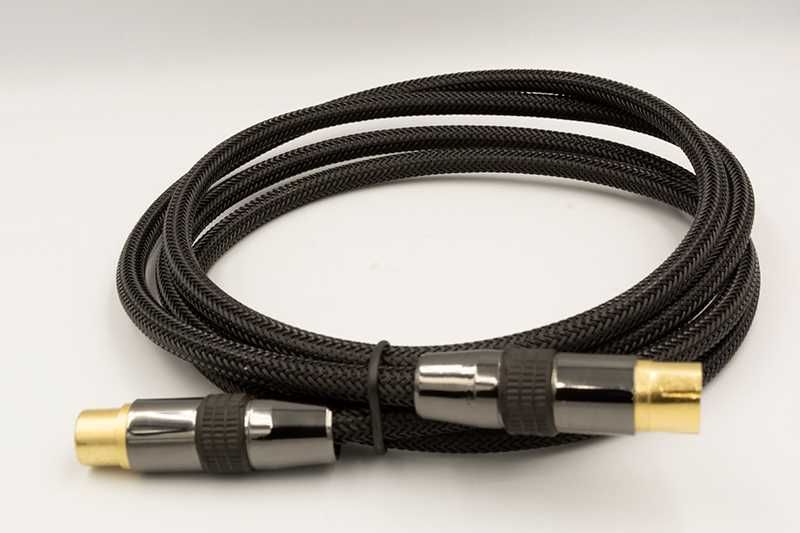 Cabo de Antena Coaxial Premium 1,5m, Novo