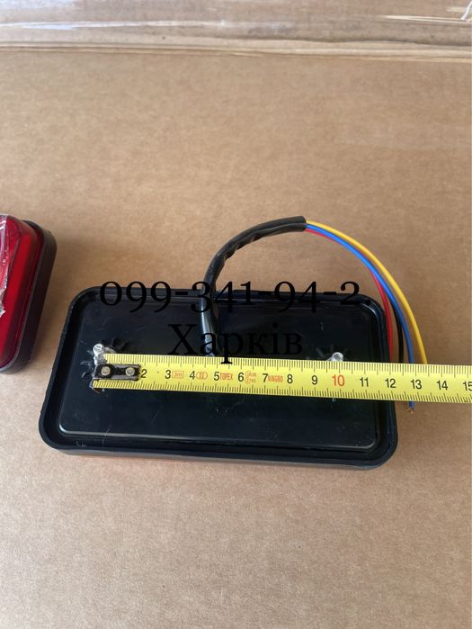 Led лед діодні ліхтарі фонари стопи прицепа 12v