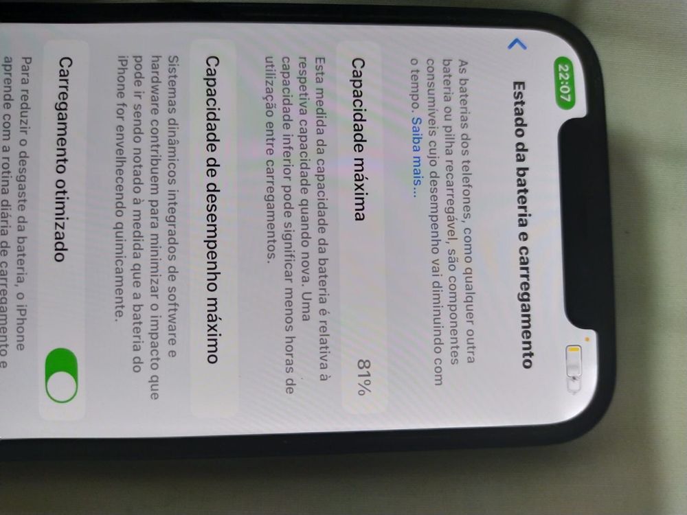 Iphone 12 traseira partida 64GB