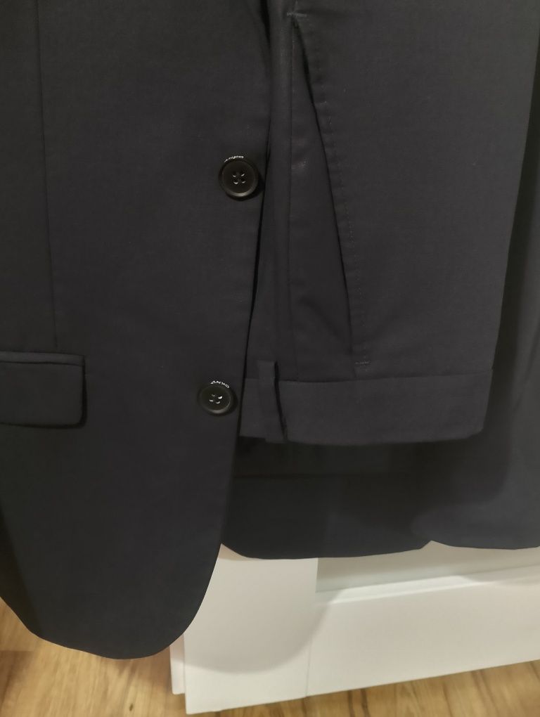Garnitur DKNY slim fit granat 44/160