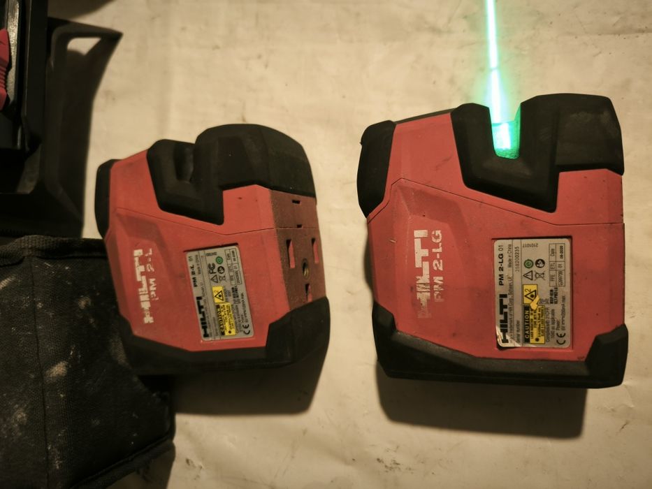Poziomica laserowa laser krzyżowy Hilti Bosch elma