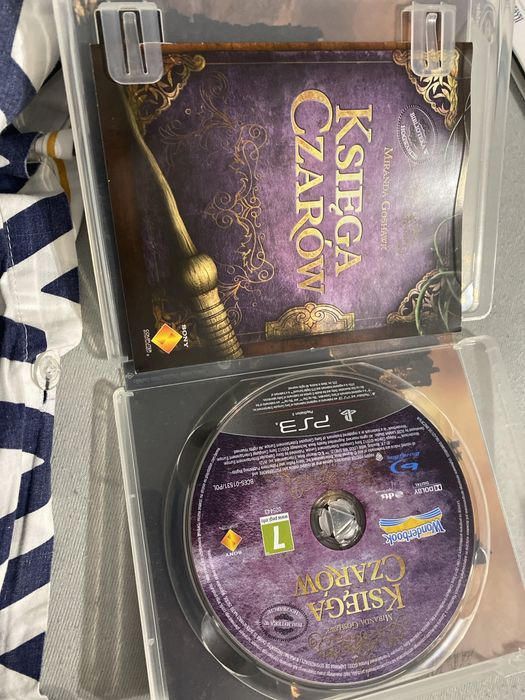 Gra plyta cd ksiega czarow na ps3