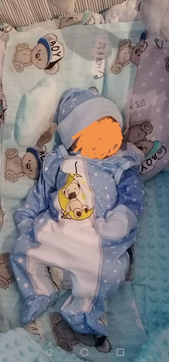 Śpiochy body niemowlęce