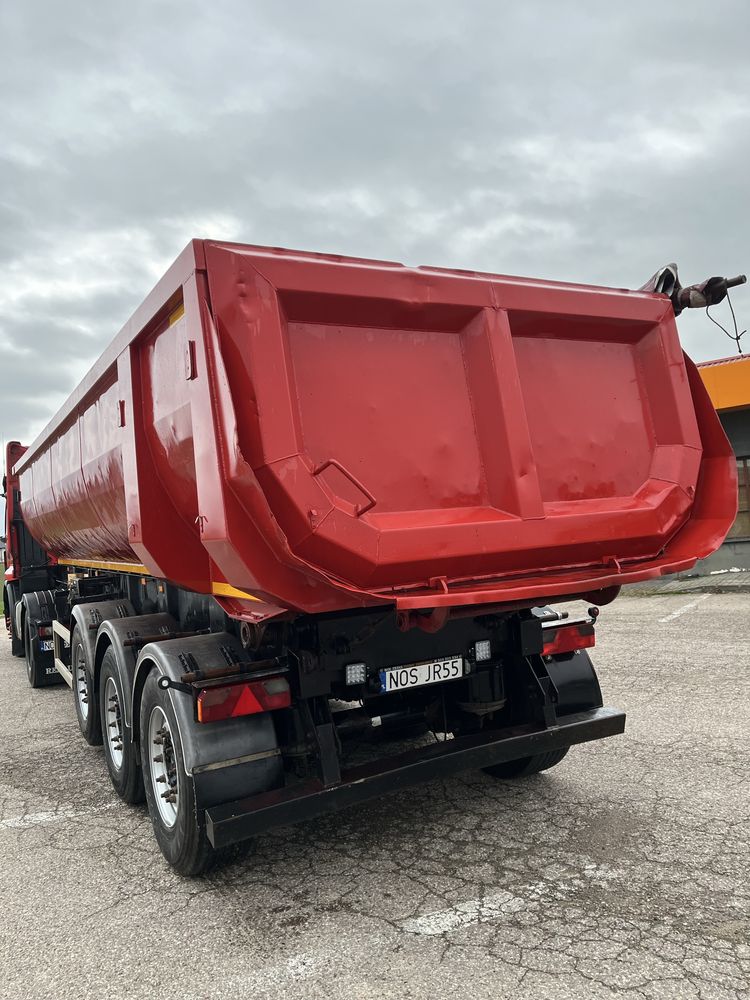 Naczepa wywrotka super stan 28m3 stalowa