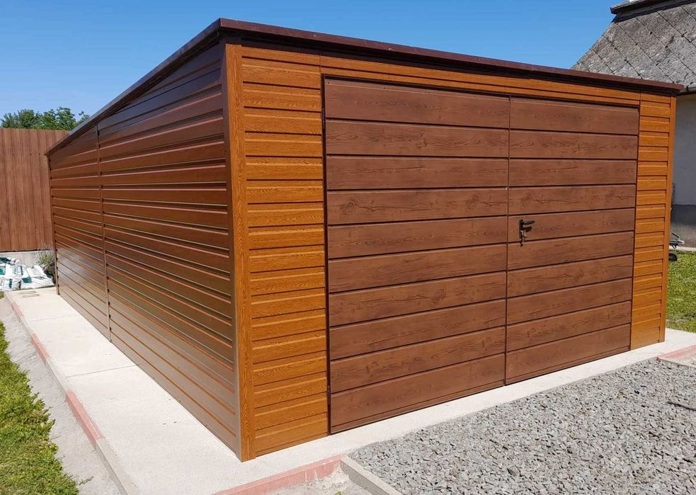 Garaże Blaszane Blaszaki na Wymiar. Chojnice Bytów Kościerzyna