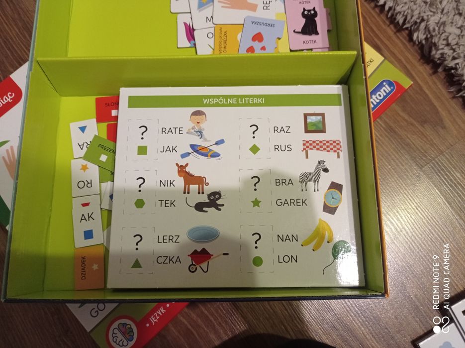 Gra nauki czytania zabawa w czytanie