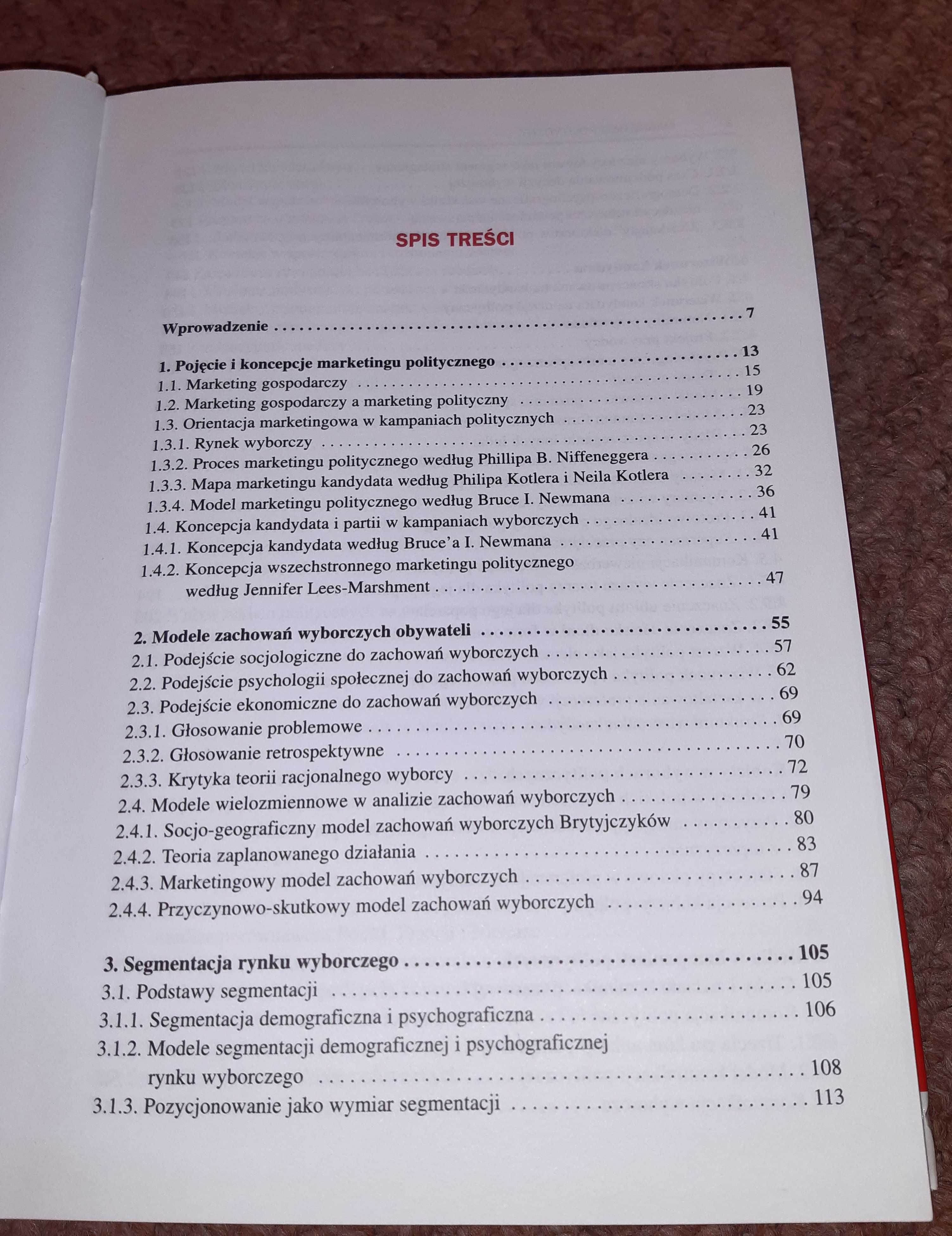 "Marketing polityczny. Perspektywa psychologiczna"