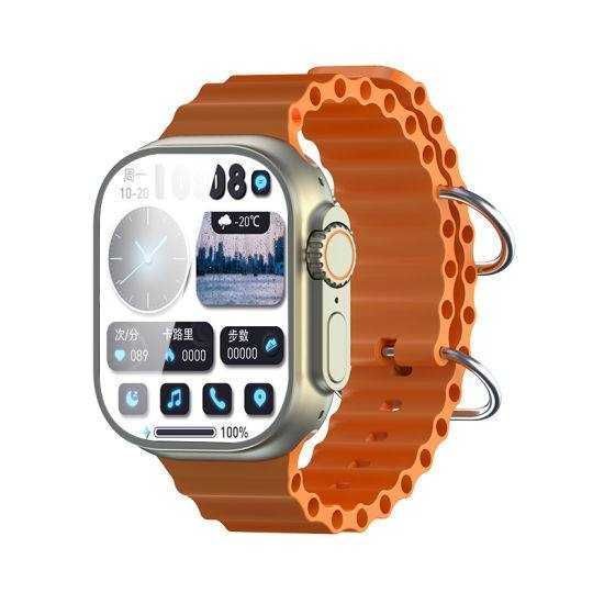 Смарт-часы Smart Watch Gs9 ULTRA 49 mm с функцией звонка оранжевые