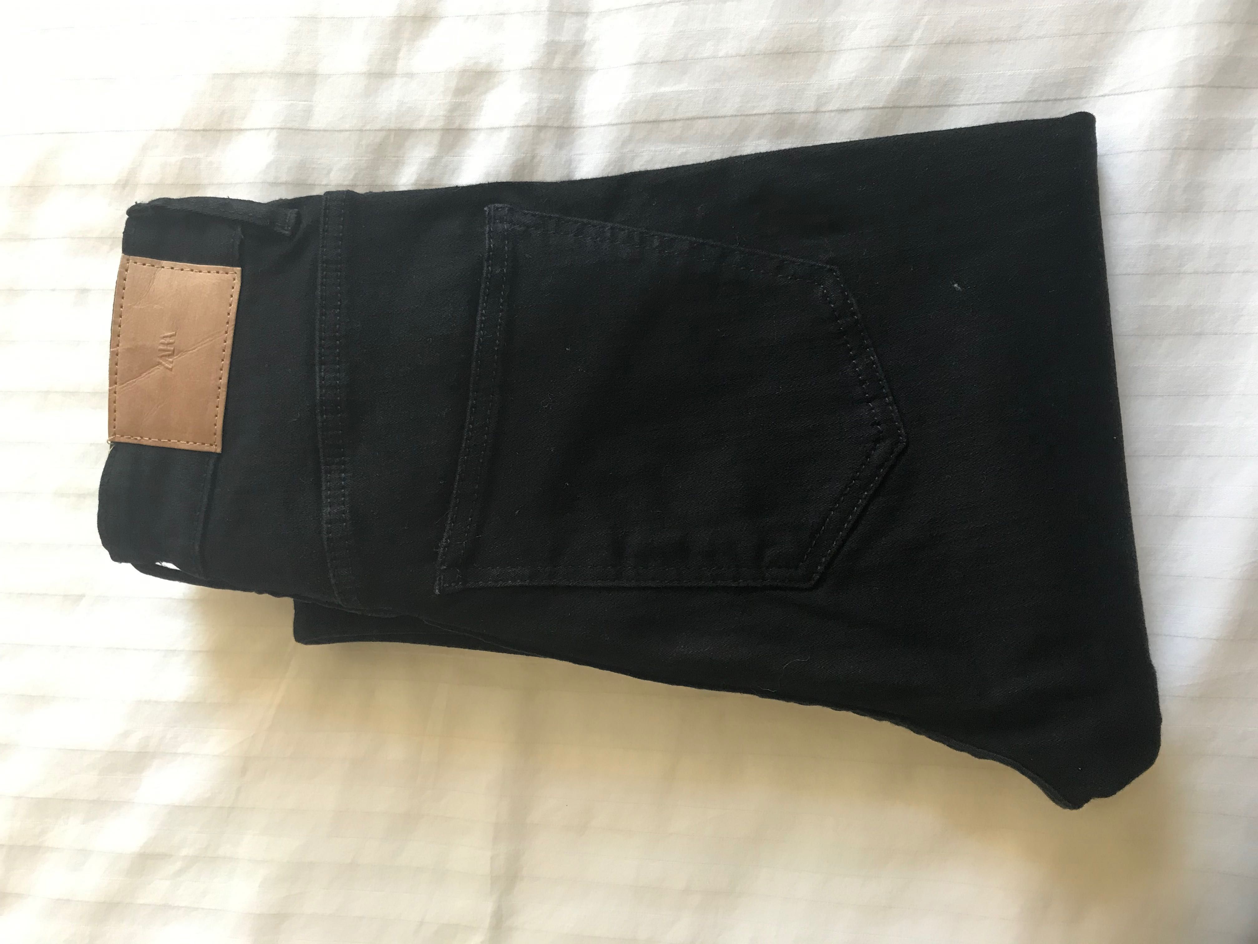 Jeans Zara 36 pretos