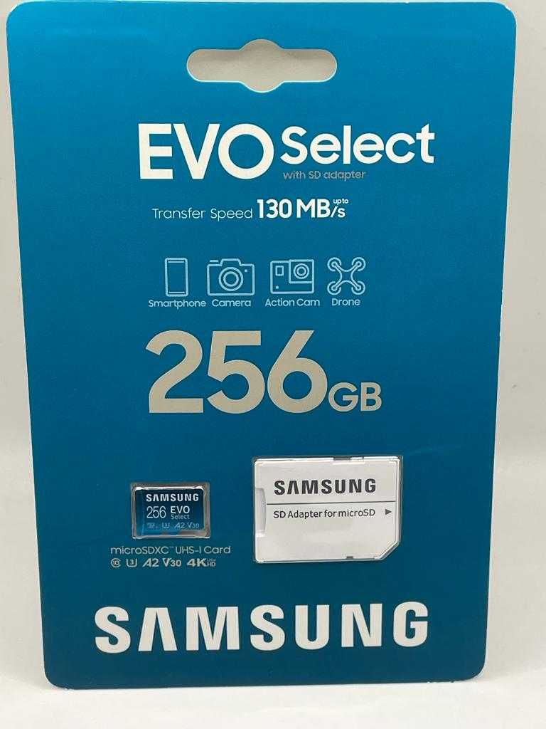 Samsung EVO Select 256GB - NOVO