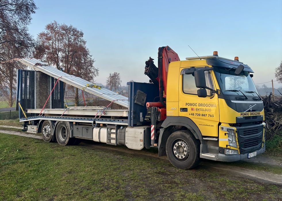 Usługi HDS - transport maszyn, towarów, pomoc drogowa(północna Polska