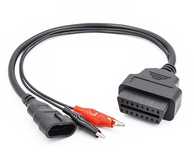 Переходник для сканера 3 Pin -> OBD 2 для chery, fiat, Lancia,Amulet