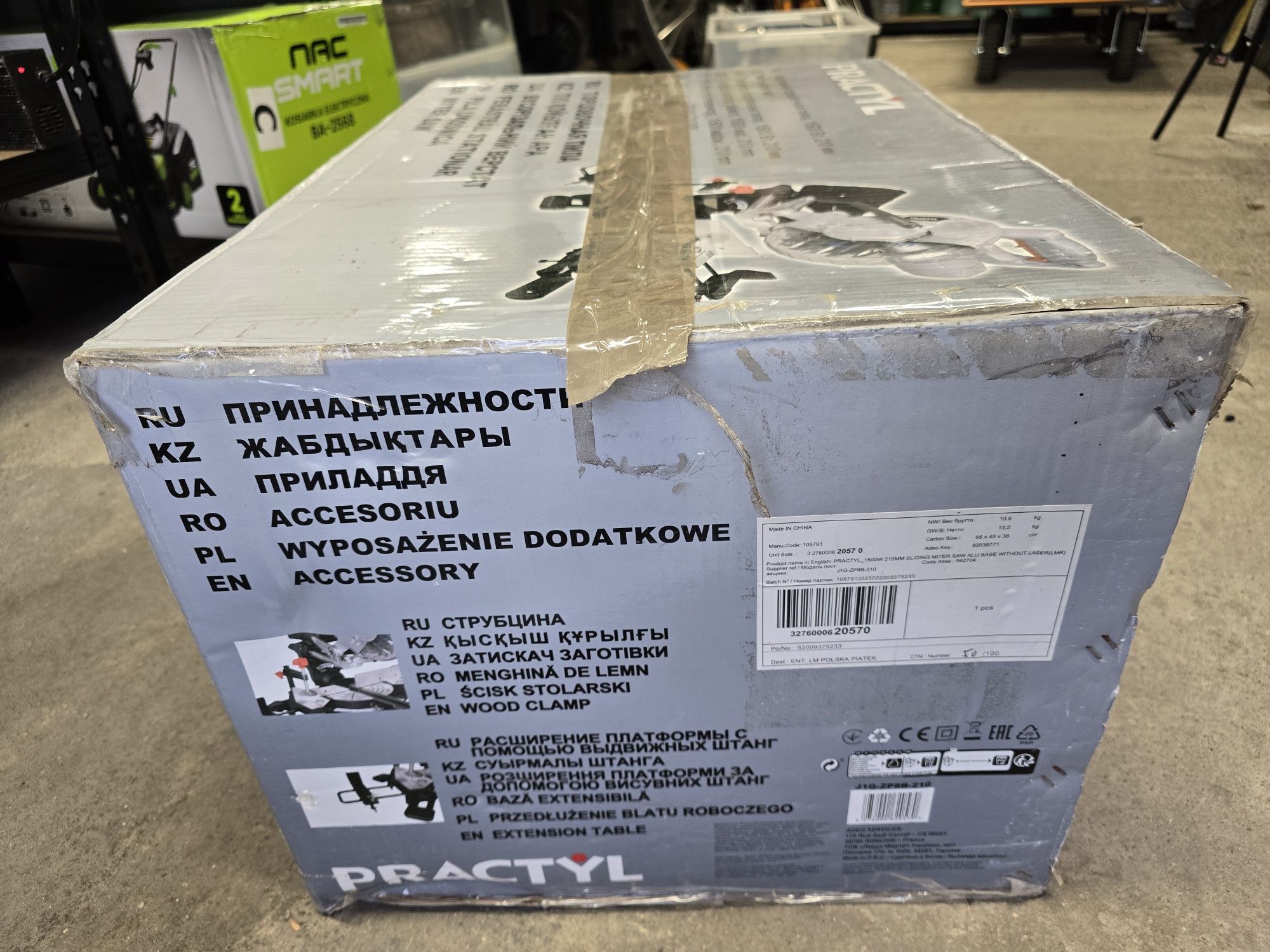 Pilarka ukosowa ukośna piła 1500W 210 mm PRACTYL jak NOWA