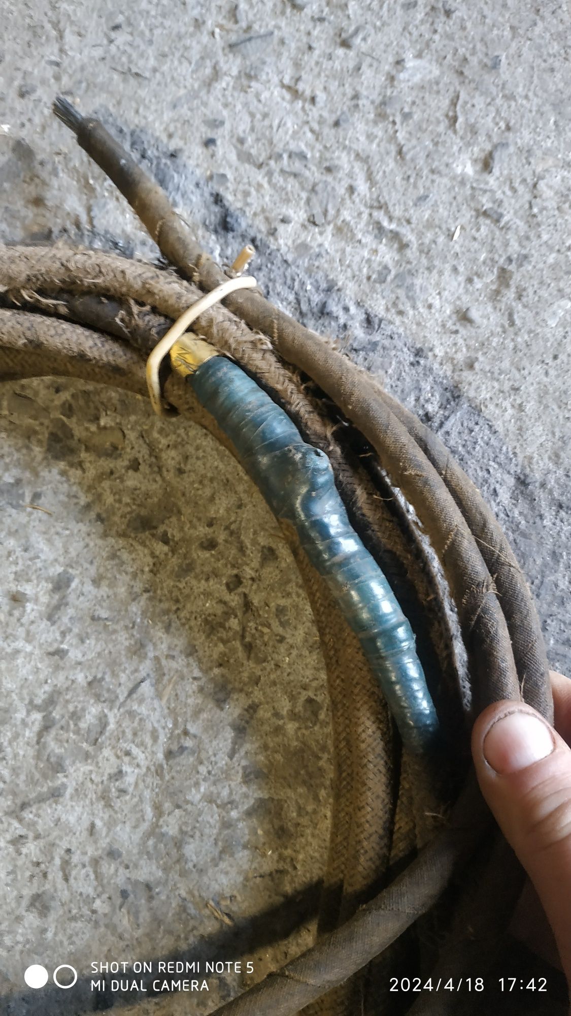 кабель для сварки 2.33 м2
