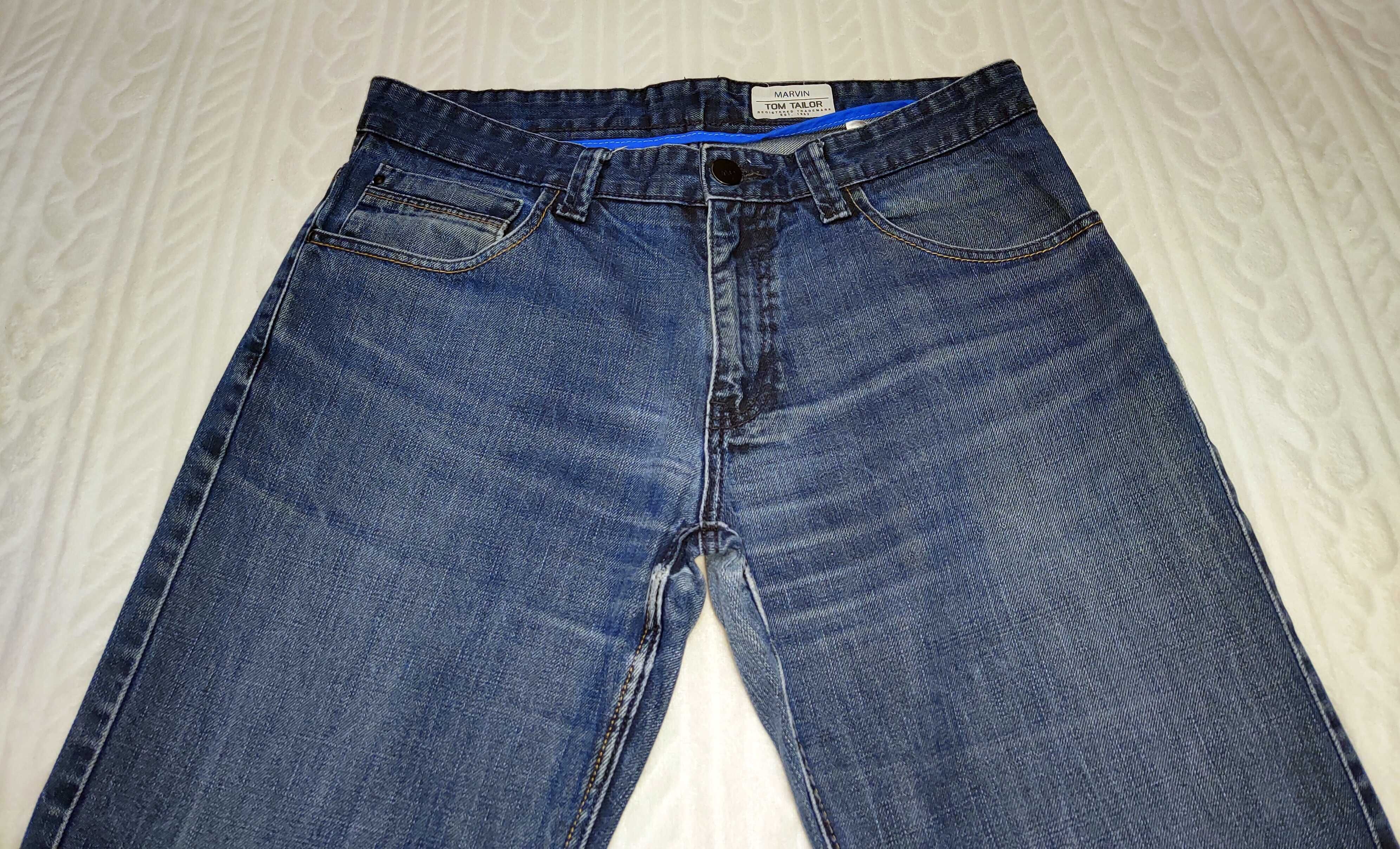 TOM TAILOR piękna spodnie jeans 100% bawełna W34 L36