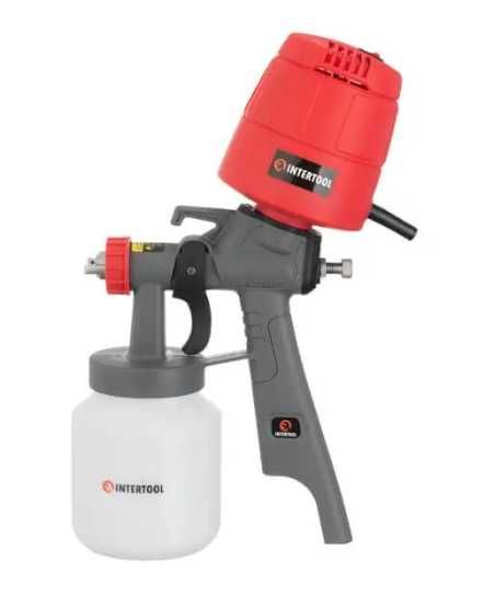 Краскопульт электрический Intertool DT-5045 (450 Вт,100-200 мл/хв)