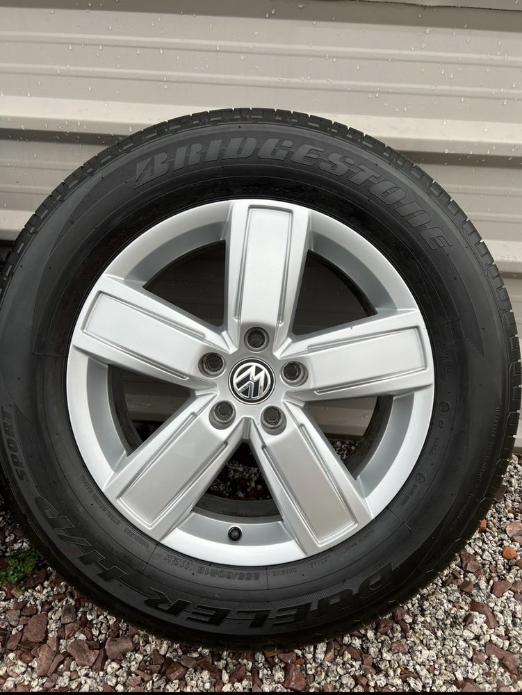 Koła alufelkgi VW Amarok 18”, VW T5 T6 opony bridgstone 255/60R18