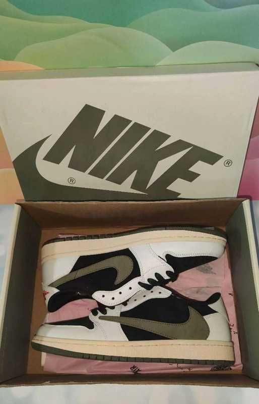 NowyinieużywanyJordan1RetroLowOGSPTravisScottOliveR39