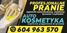 Pranie samochodu dywanów mebli tapicerowanych