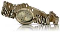 Prześliczny 14k 585 złoty damski zegarek Geneve lw099y Gdańsk biżuteri