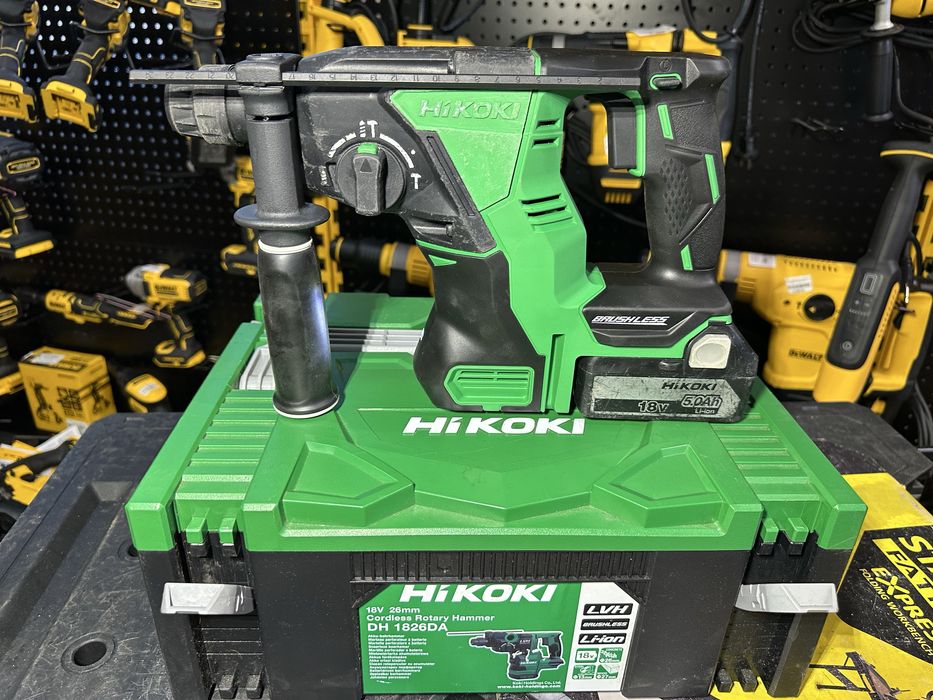 Безщітковий аккумуляторний перфоратор Hitachi HIKOKI DH18DBL