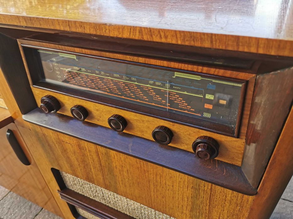 Radio- gramofon SUPRAPHON LE57, Czechosłowacja '50, Prl, RETRO