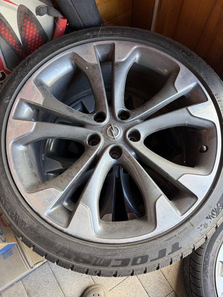 Felgi aluminiowe 20” z oponami opel astra j cascada zimowe